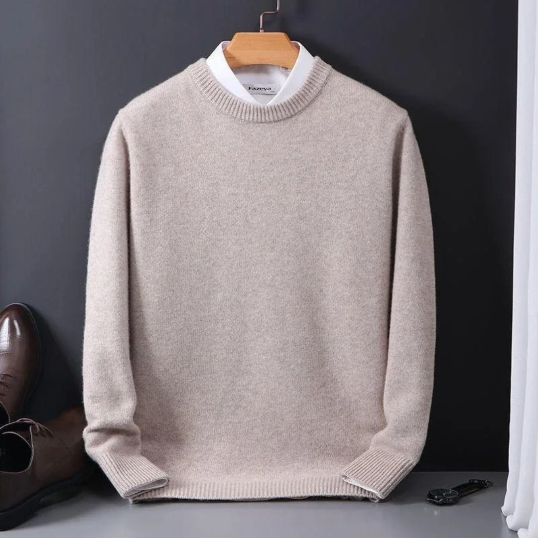 Derek™ | Cashmere Crew Neck Sweater