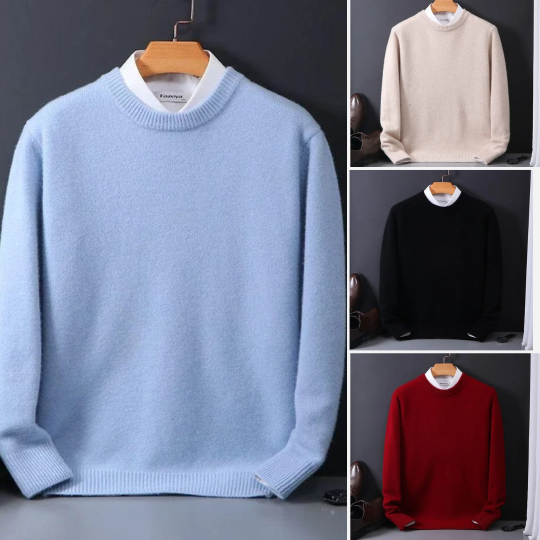 Derek™ | Cashmere Crew Neck Sweater