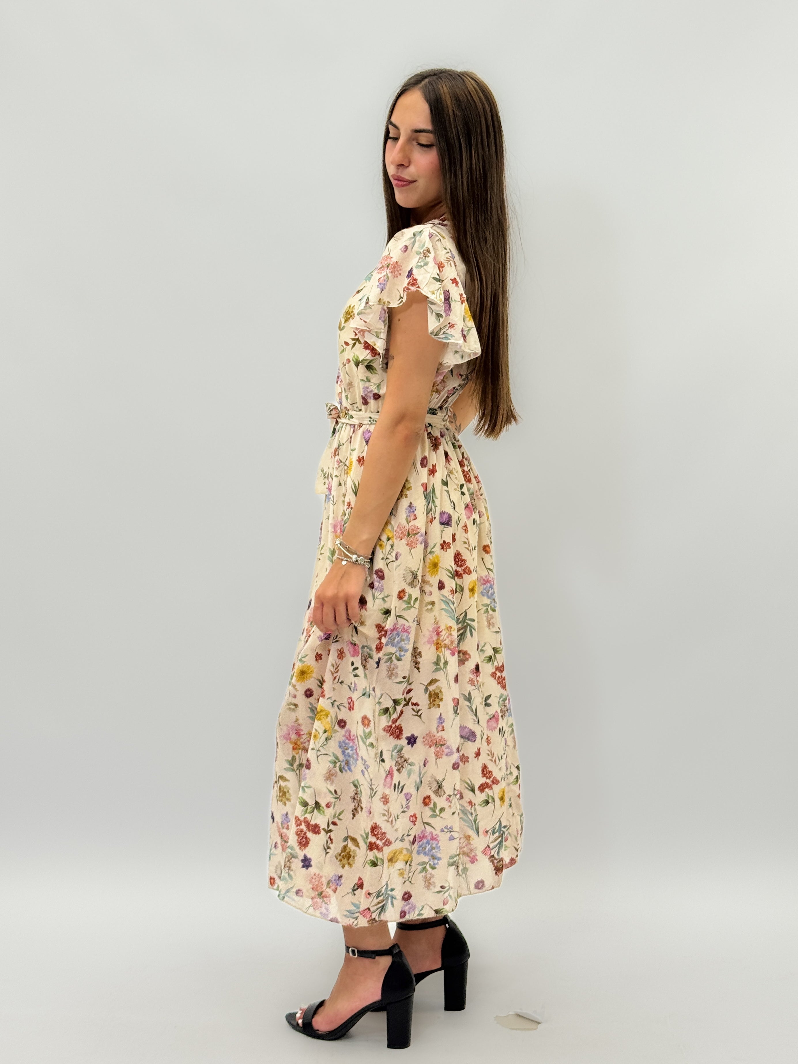 Gabriella™ | Floral Print Cotton Dress – Light and Airy