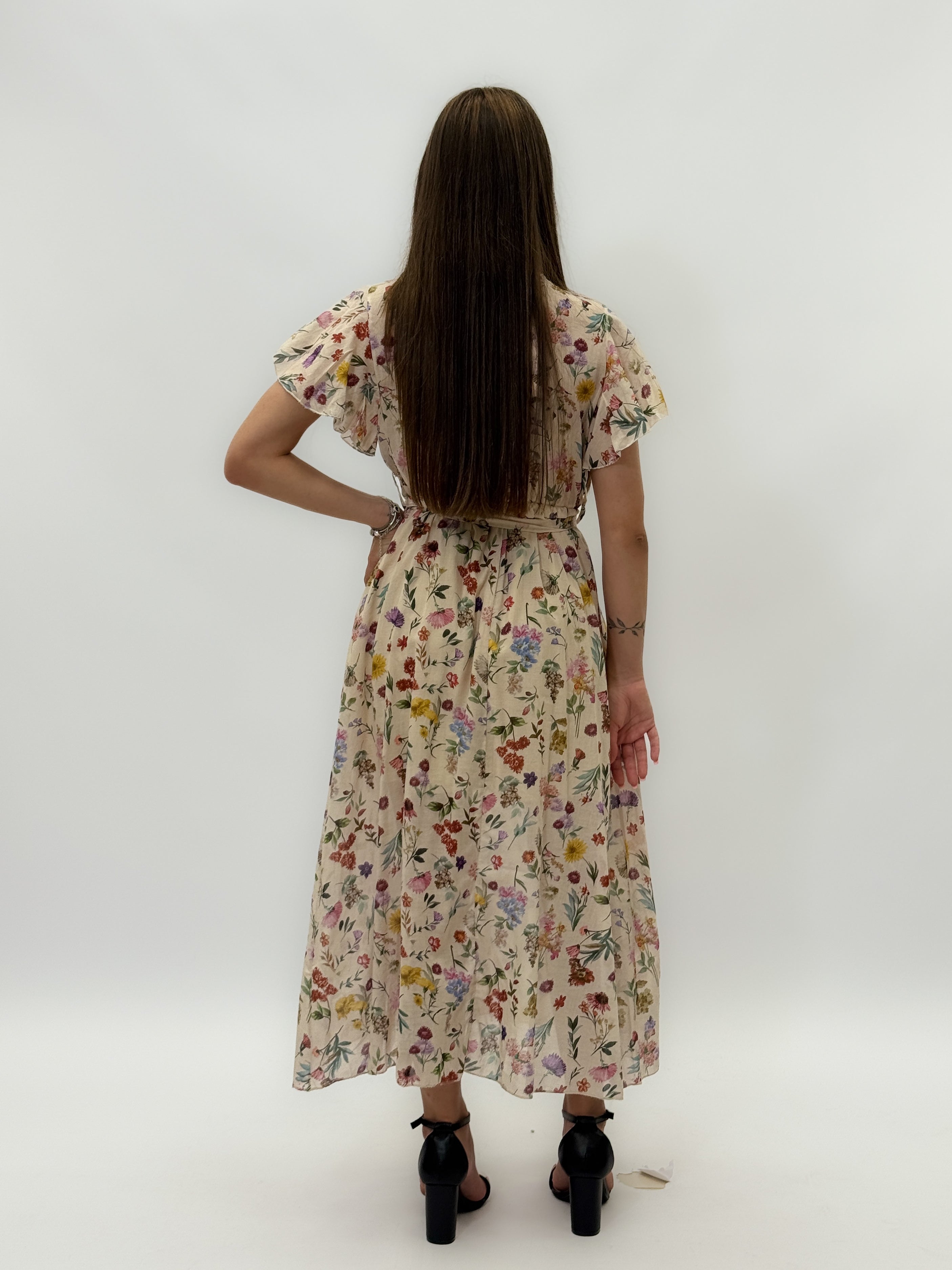 Gabriella™ | Floral Print Cotton Dress – Light and Airy