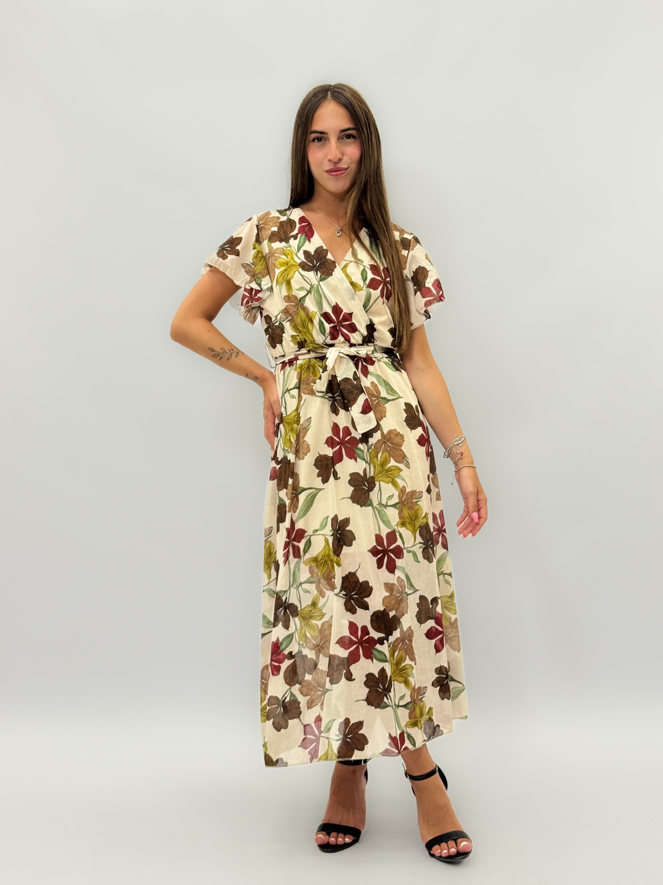 Gabriella™ | Floral Print Cotton Dress – Light and Airy
